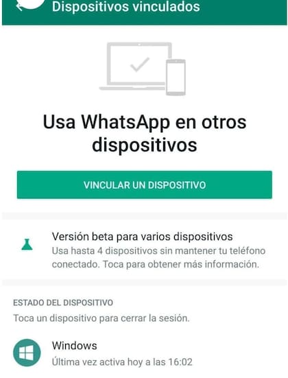 Cómo usar WhatsApp Web sin el código QR (Foto: captura)