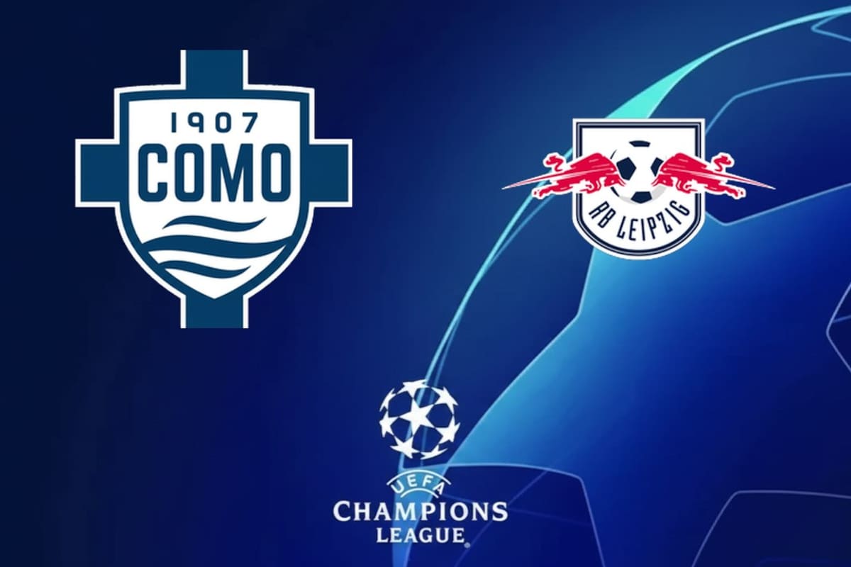 Como y RB Leipzig disputaron uno de los encuentros de la jornada de la Champions League