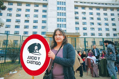 Audiencia del juicio por el caso de Automotores Orletti, en los tribunales de Comodoro Py