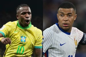 Compañeros en Real Madrid, rivales con sus selecciones: Vinicius Jr. enfrentará a Kylian Mbappé en Brasil vs. Francia