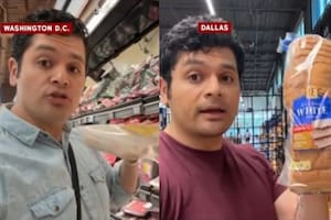 Comparación de precios en dos sucursales de supermercados ALDI en Estados Unidos
