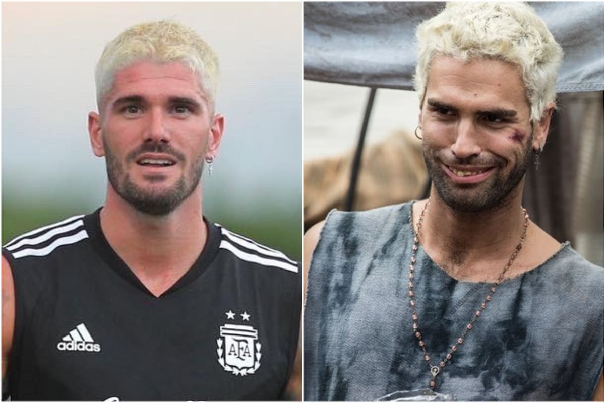 Compararon a Rodrigo De Paul con Diosito (Foto: Twitter)