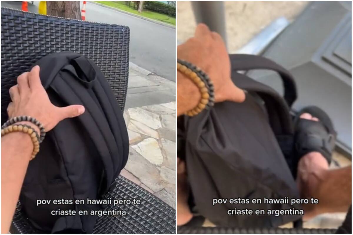 Compartió en sus redes sociales un comportamiento que para él es usual en la Argentina