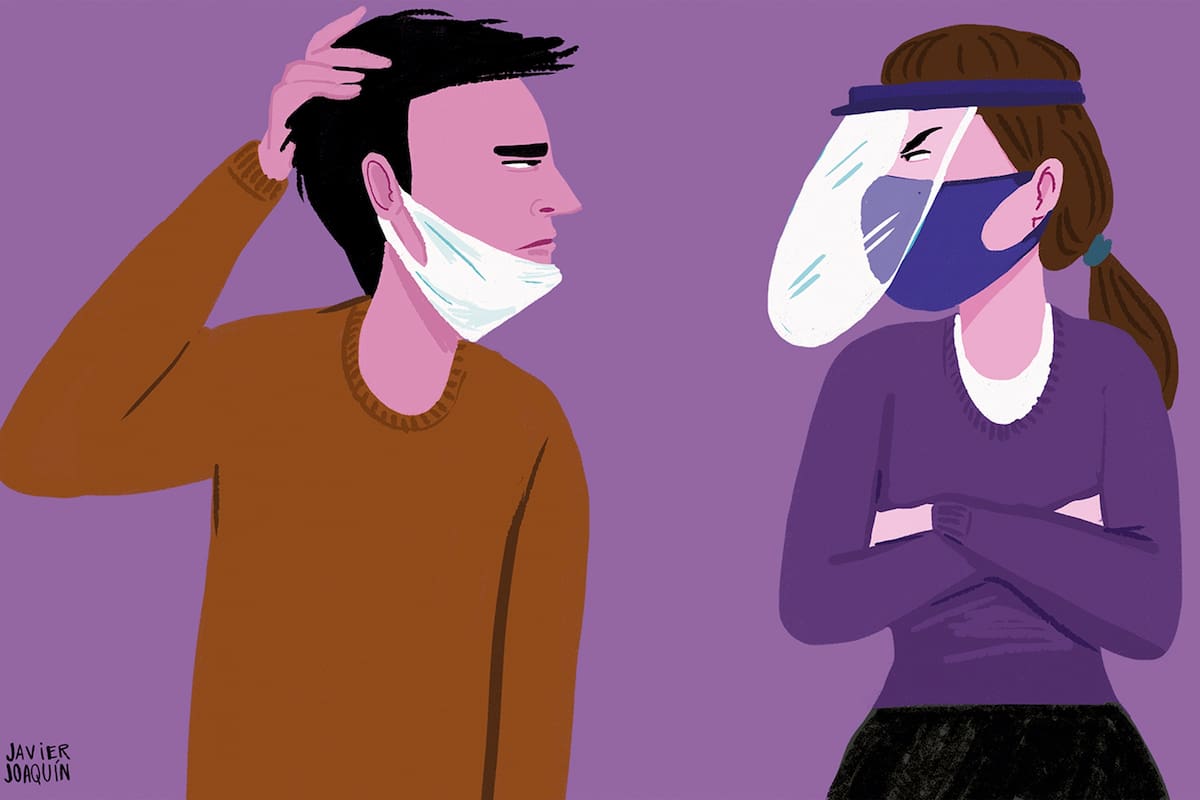 Complacer al otro y manejar el propio miedo parece un combo difícil en plena pandemia