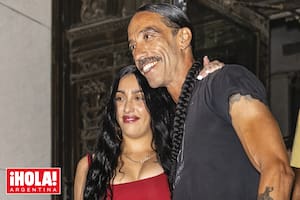 Lourdes acompañó a su padre, el cubano Carlos León, en un momento muy especial