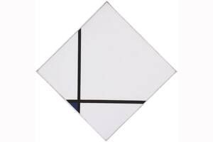 "Composición con azul" fue confiscada por los nazis como arte "degenerado" y según los herederos de Mondrian está "en posesión ilícita" del Museo de Filadelfia, que la recibió como regalo hace casi 70 años