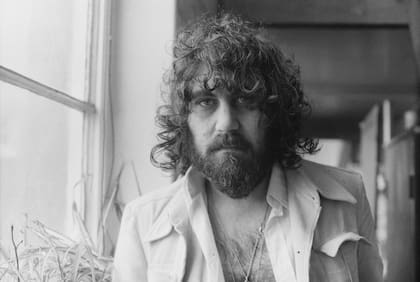 Compositor griego de música electrónica, Vangelis, 28 de enero de 1976. (Foto de Michael Putland/Getty Images)