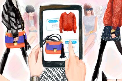 Comprar moda mientras se muestra en pasarela, una tendencia creciente