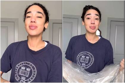 Compró un vestido de novia por 4 dólares y generó cientos de comentarios entre sus seguidores