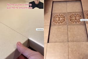Compró una casa usada y al poco tiempo de mudarse descubrió un secreto debajo de la estructura
