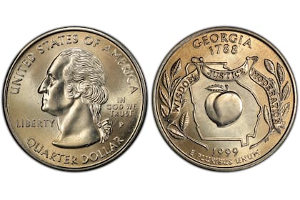 Compuesta por una combinación de cobre y níquel, esta pieza se convirtió en una de las más buscadas por coleccionistas