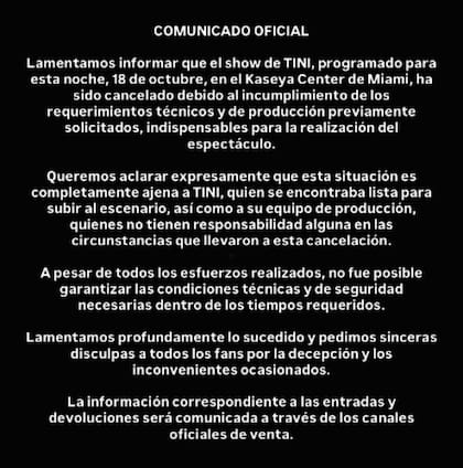 Comunicado de Aku Music