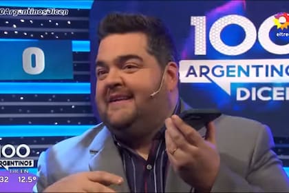 Con 100 argentinos dicen, Darío Barassi llevó la tarde de eltrece a los primeros puestos entre los más vistos del día