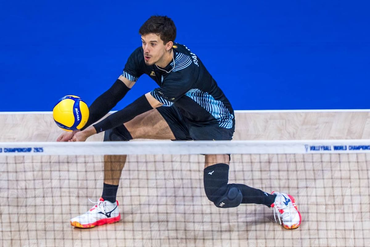Con 19 puntos, Luciano Palonsky fue una de las figuras de la selección argentina en el debut mundialista ante Finlandia