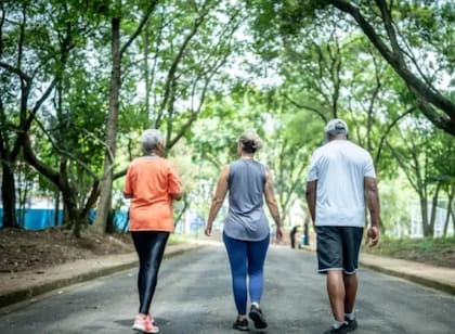 Con 20 a 30 minutos de caminata ya se obtienen beneficios a nivel cardiovascular, movilidad y bienestar general