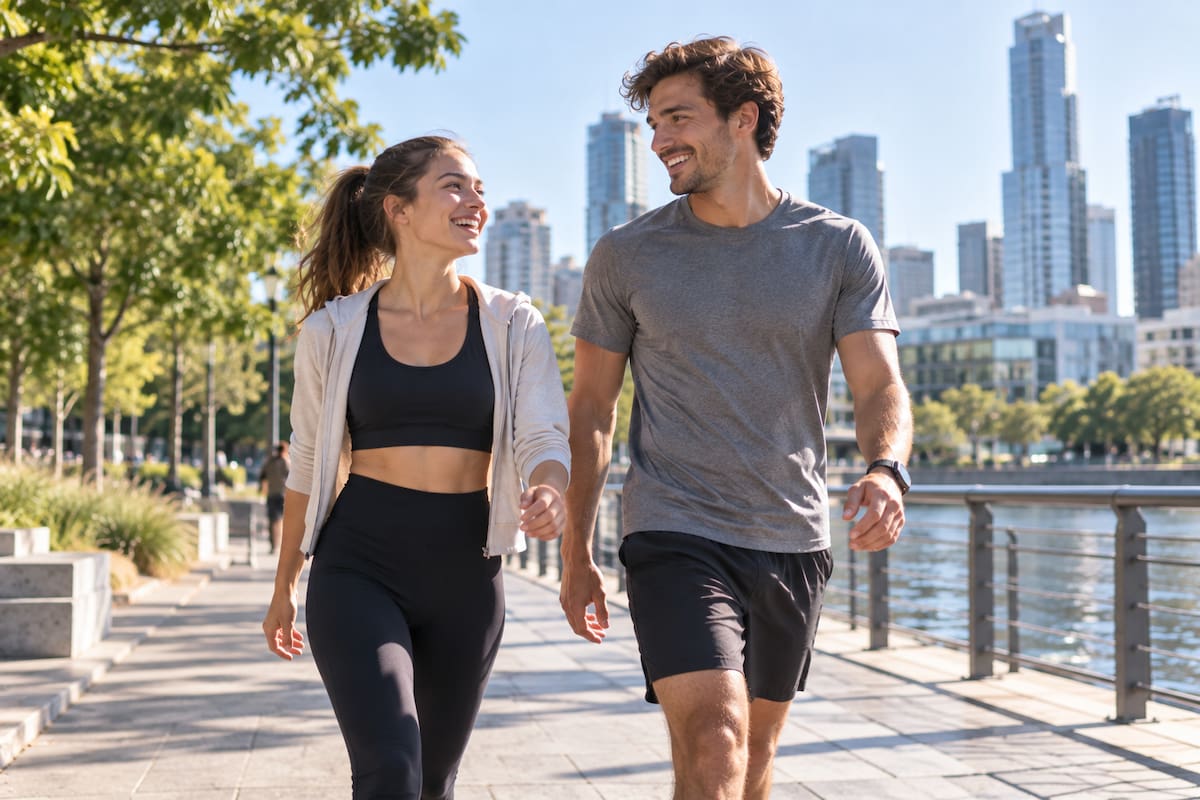 Con 20 a 30 minutos de caminata ya se obtienen beneficios a nivel cardiovascular, movilidad y bienestar general