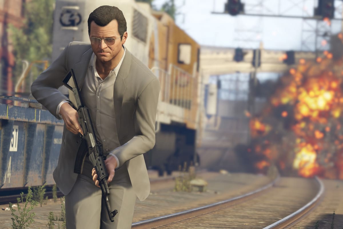 Con 200 millones de dólares, GTA V también fue la producción mas costosa de la historia, incluso por delante de varias films taquilleros