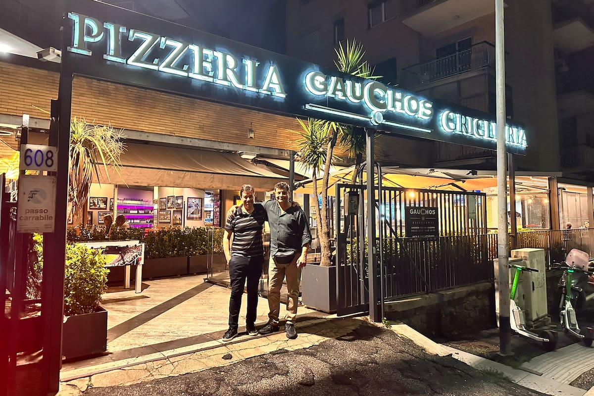Con 220 cubiertos, el restaurante de Giandoménico está en Roma