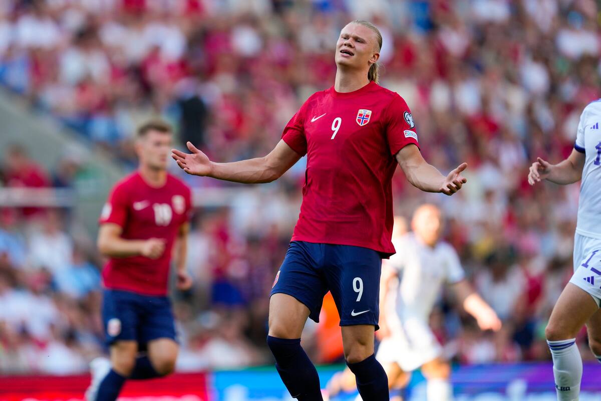 Con 23 años, y siendo uno de los delanteros más temibles del mundo, Haaland no estará en la Eurocopa