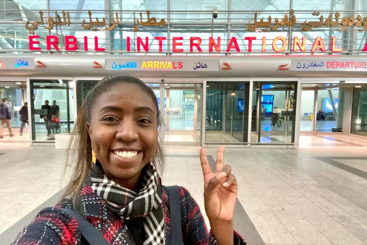 Con 29 años, la brasileña Nataly Castro ya recorrió 180 países