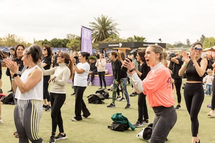Con 35 años de trayectoria, SportClub llevó al festival una mirada integral sobre el bienestar, basada la posibilidad de encontrar una disciplina para cada persona.