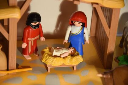Con Playmobils, para gusto de los más chiquitos
