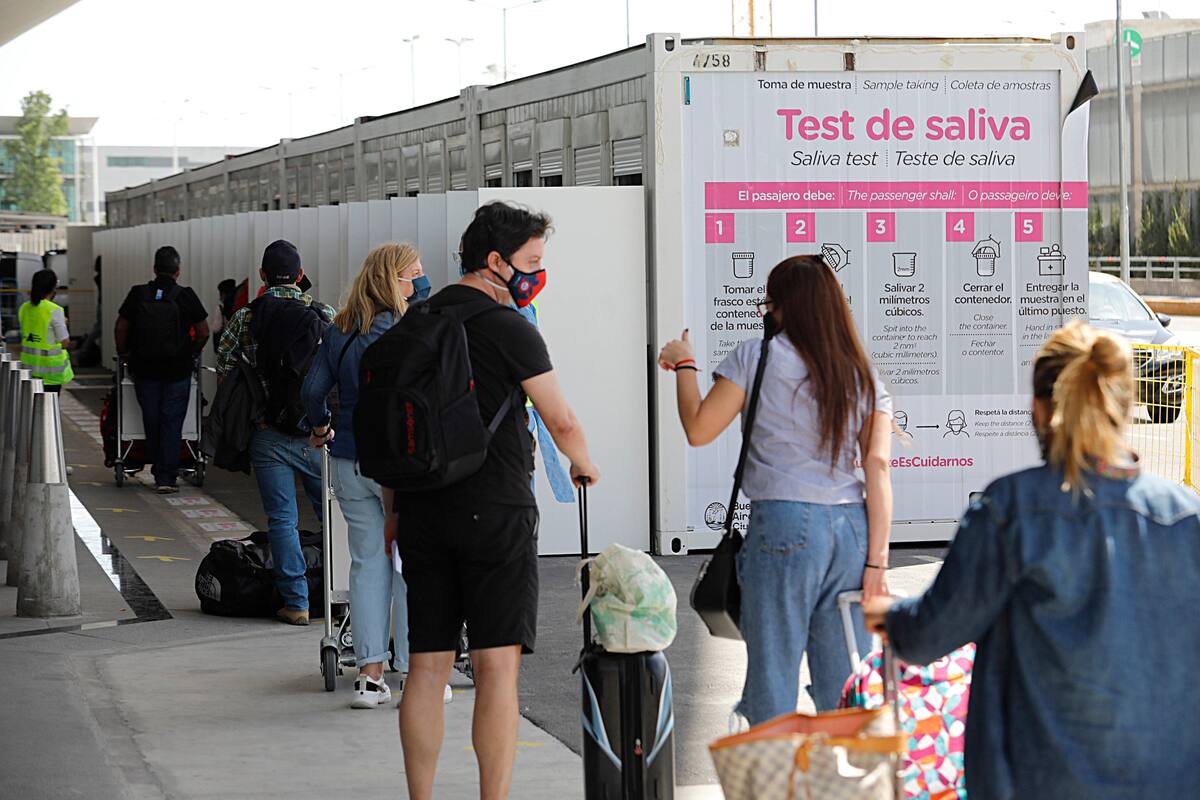 Con algunas fallas, empezaron los testeos en Ezeiza