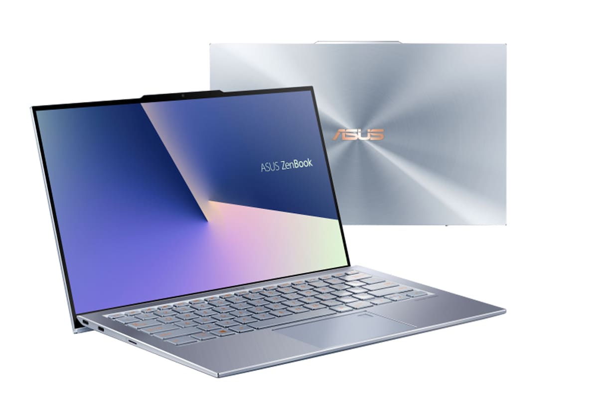 Con bordes ultradelgados, Asus presentó una portátil ZenBook con una pequeña muesca tipo notch para la webcam