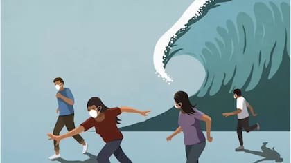 Con cada nueva ola de Covid llega una nueva oleada de miedos y fobias