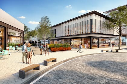 Con casi 600 metros de frente, los desarrolladore reconocen que el proyecto comercial para vender directo de fábrica existió desde que compraron el predio