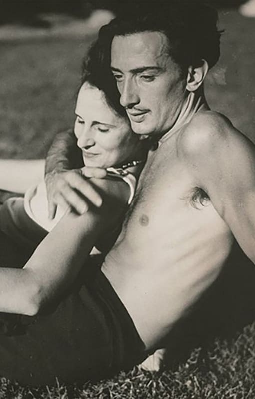 Con Dalí, una pareja hasta el final de sus días