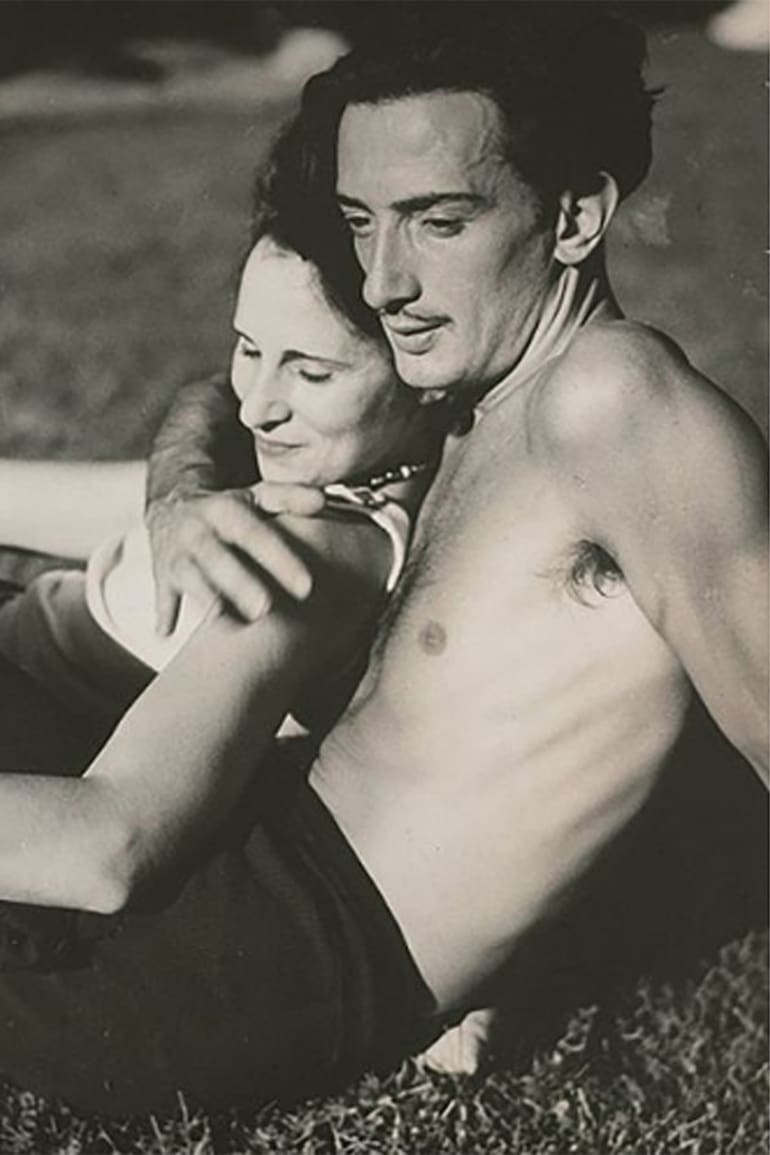 Con Dalí, una pareja hasta el final de sus días