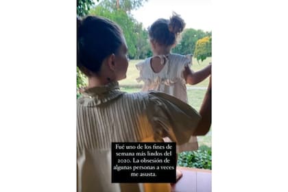 La actriz criticó duramente a una cuenta de Instagram por difundir información errónea