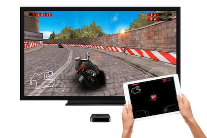 Con el Apple TV es posible reflejar en la pantalla del televisor el contenido de un iPad
