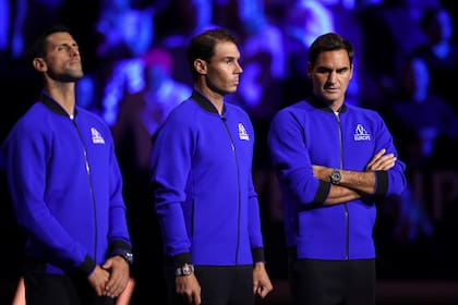 Con el Big Three, Szafrán tiene miradas objetivas y subjetivas con el mejor, que son Djokovic y Federer, respectivamente