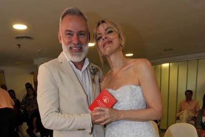 "Con el diario del lunes siento que todo lo que nos pasó, lo que nos llevó a separarnos y a reencontrarnos, lo que nos sucedió a los dos íntimamente, es parte de una misma evolución", dice la actriz y conductora