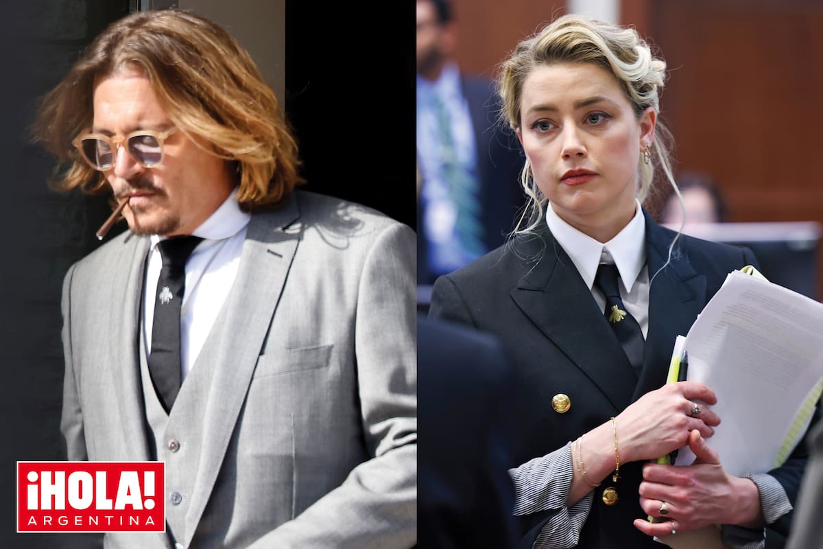 Con el mismo color de traje y camisa, iguales accesorios en la corbata…, Heard parece tener una estrategia legal –que nadie entiende bien– basada en los outfits.