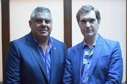 Con el presidente de la AFA: "Nunca me peleé con Tapia. Hace bastante que no hablo con él, pero nunca tuve una discusión con él"