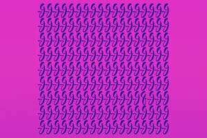 Con este acertijo pondrás a prueba tu capacidad de observación en tiempo récord, encontrá la letra diferente entre todas las “G”.