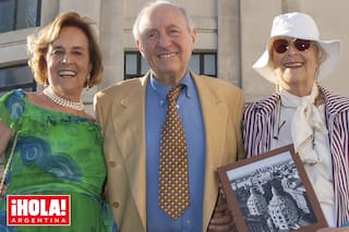 Todos los invitados a la presentación del libro de los hermanos Bencich, entre quienes estaba Pomi Awada