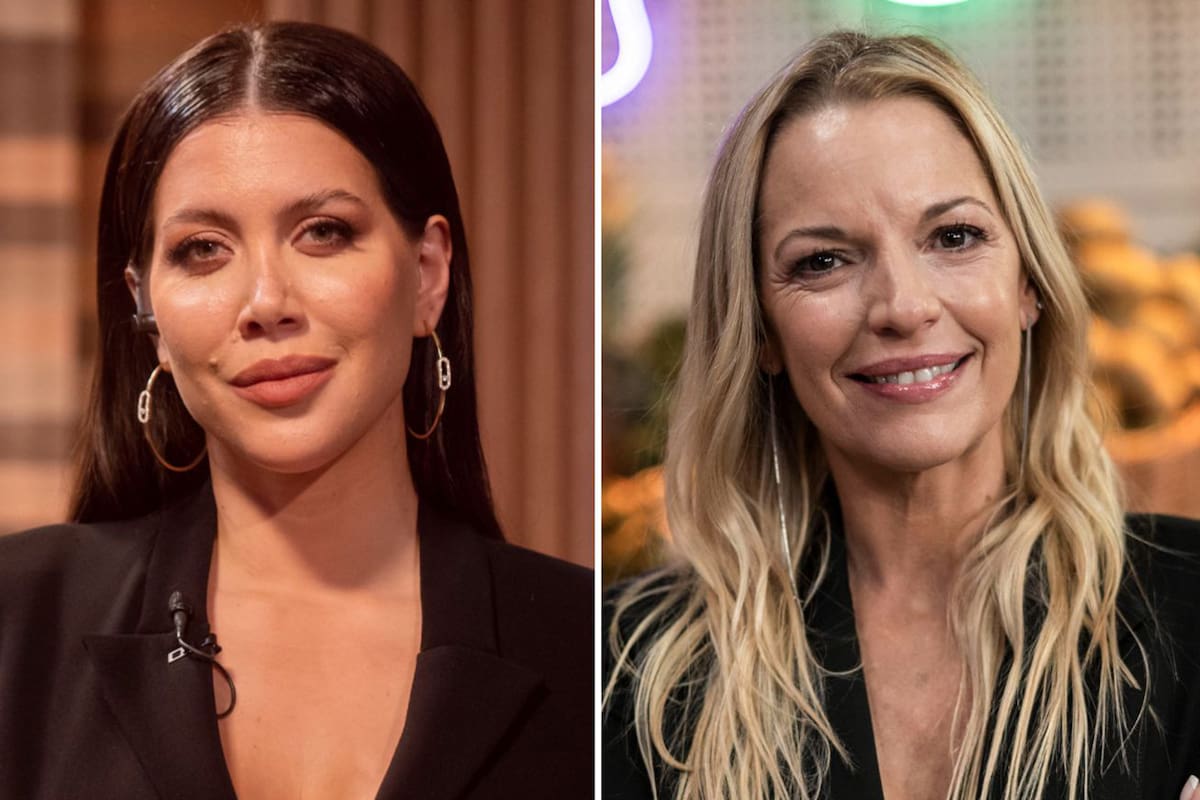 Con estilos diferentes, Wanda Nara y Carina Zampini le dan su impronta a la competencias en torno a la cocina