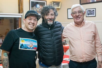 Con Fito Páez.