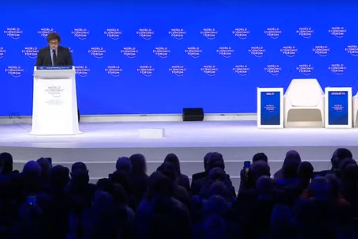 Con fuertes críticas a Davos, Milei dijo que la Argentina es un ejemplo y apuntó al wokismo: “Es un cáncer que hay que extirpar”