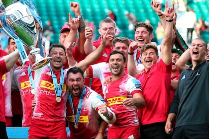 Con Harlequins, Landajo se consagró campeón de la Premiership inglesa en 2021