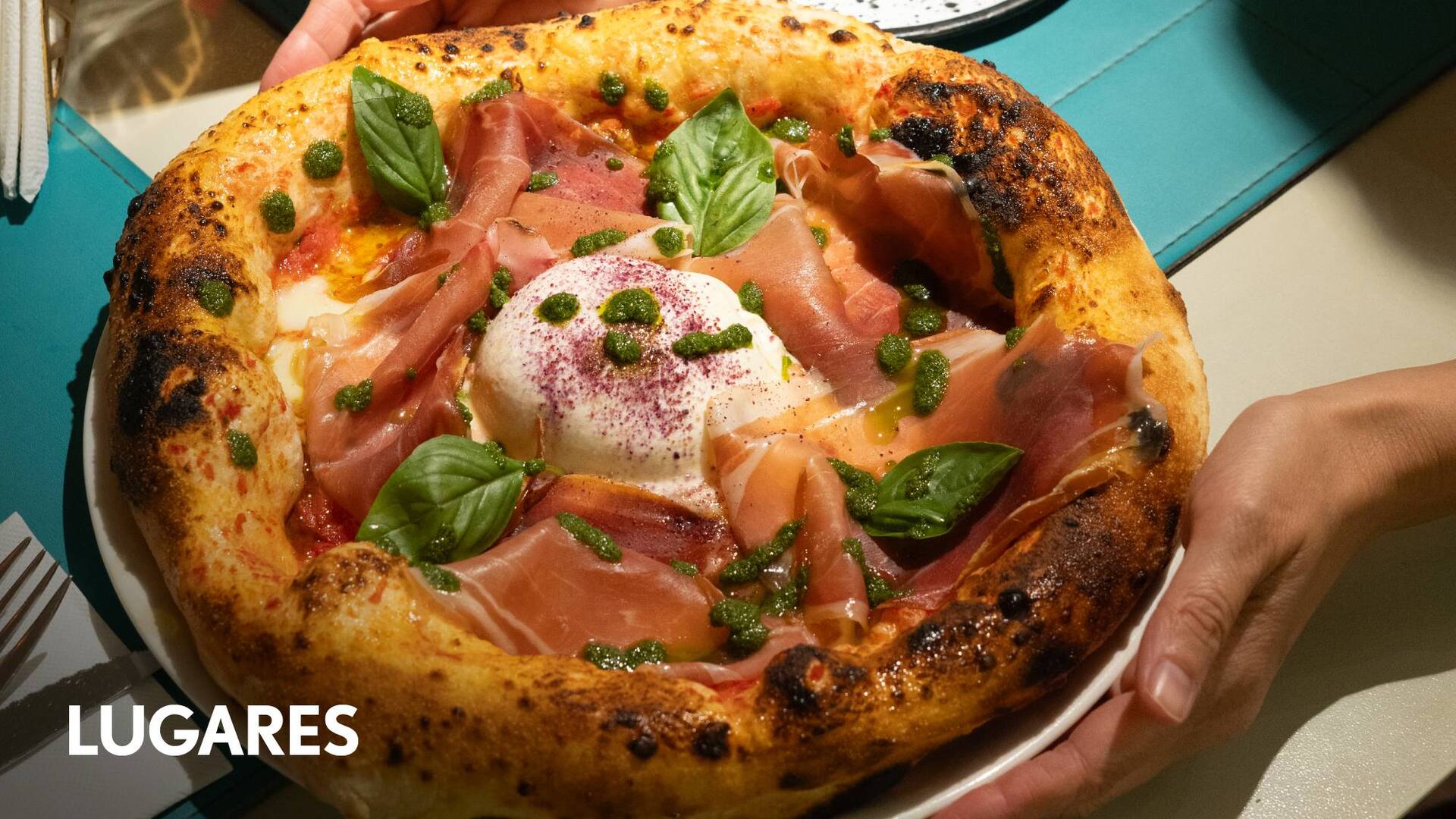 Con ingredientes 100% italianos, masa finita y borde aireado, la pizza cosecha muchos fans en la ciudad