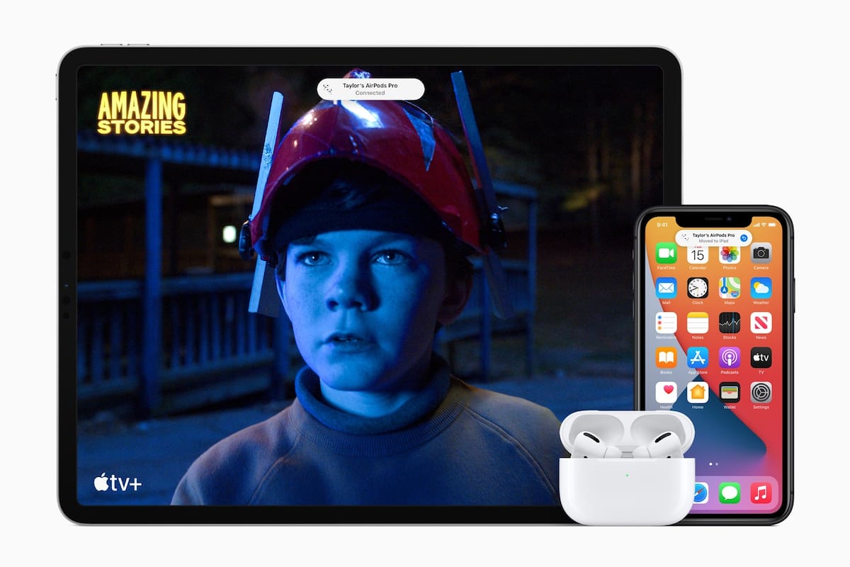 Con iOS 14 los AirPods pueden cambiar de vinculación en forma automática entre dispositivos según cuál se esté usando (iPhone, iPad o Mac) y suma audio "espacial" (similar al sonido envolvente)
