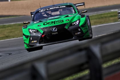 Con José María Pechito López como estrella del trinomio, el Lexus N°87, del Akkodis ASP Team, completó el podio en la qualy del LMGT3