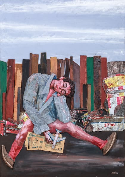 Con "Juanito dormido" (1978), Antonio Berni también integrará el "Dream Team"