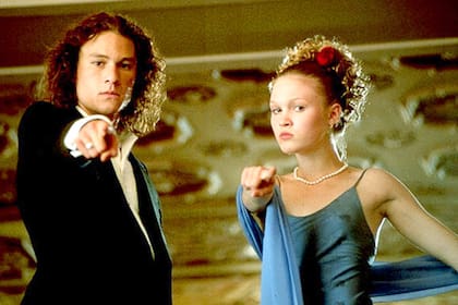 Con Julie Stiles en 10 cosas que odio de ti
