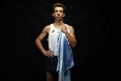 Con la bandera argentina para el ciclo olímpicos que Sportsfacilities realizó en 2016